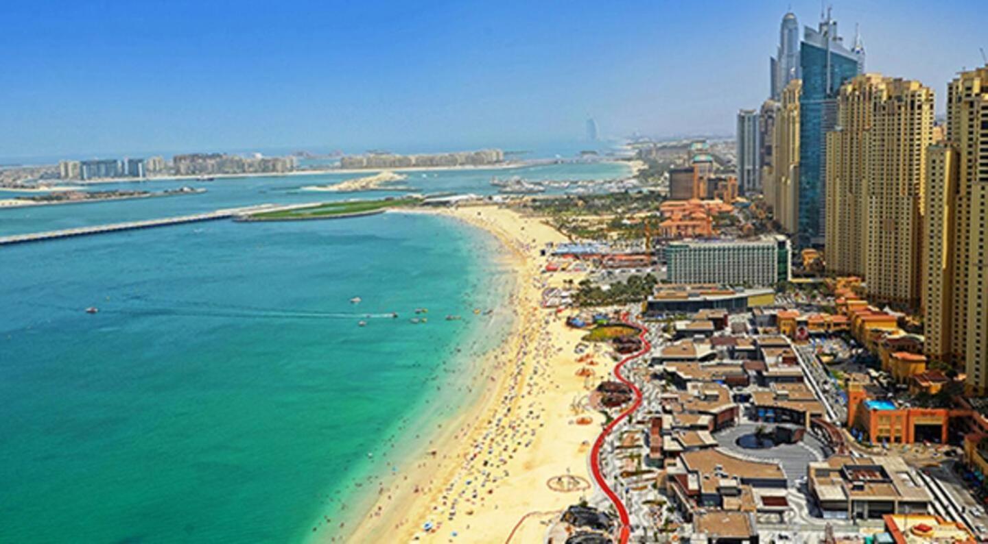 Apartamento Premium 3Br! Partial Sea-View - Amwaj Dubái Exterior foto